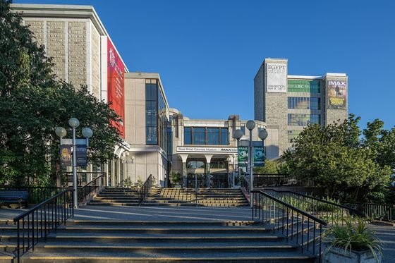 The exterior of the Royal BC Museum in James Bay